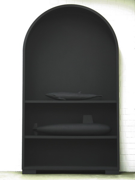 Annika Burbank Schwarzer Schrank FB69 Galerie Mnster